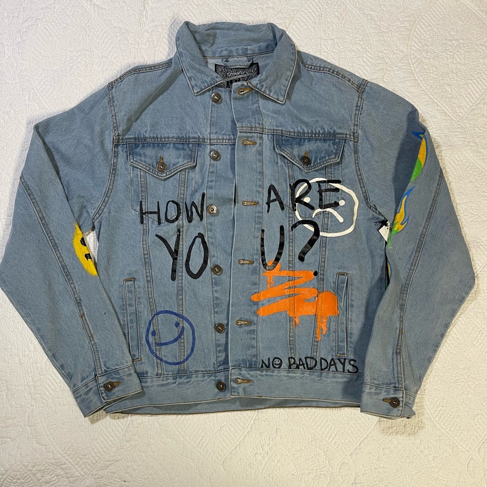 Brooklyn Cloth Painted Jean Jacket